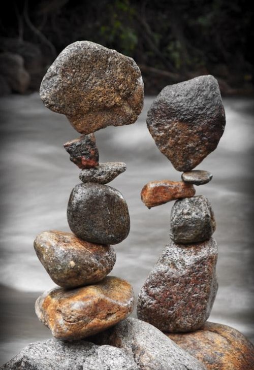 keep balance country art av michael grab