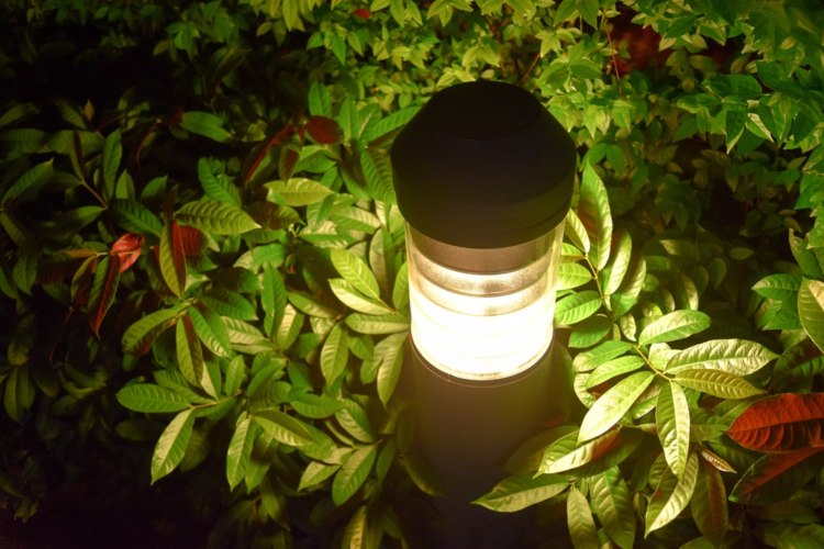 ledde trädgårdsbelysning lampbuskar