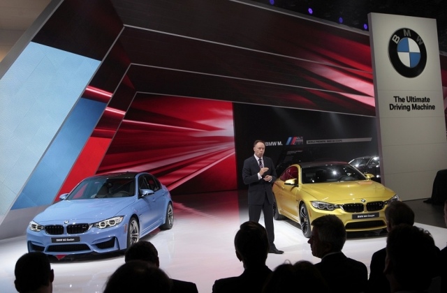 BMW M4 fordon nya detroit auto show presentation