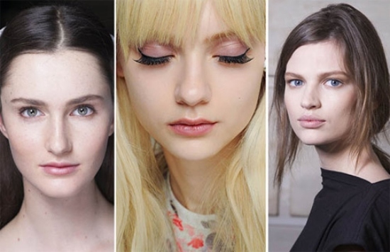 Naturlig make-up ögonskugga pulverblush hösten 2013 vintern 2014