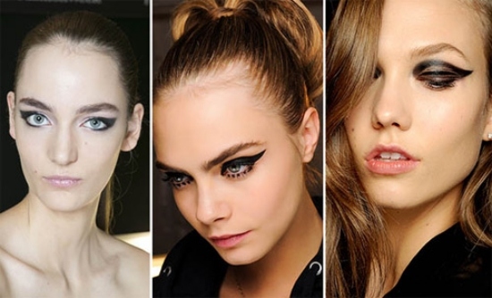 Cat's Eye Eyeshadow Korrekt applicering av läppglans Idéer Make Up Looks