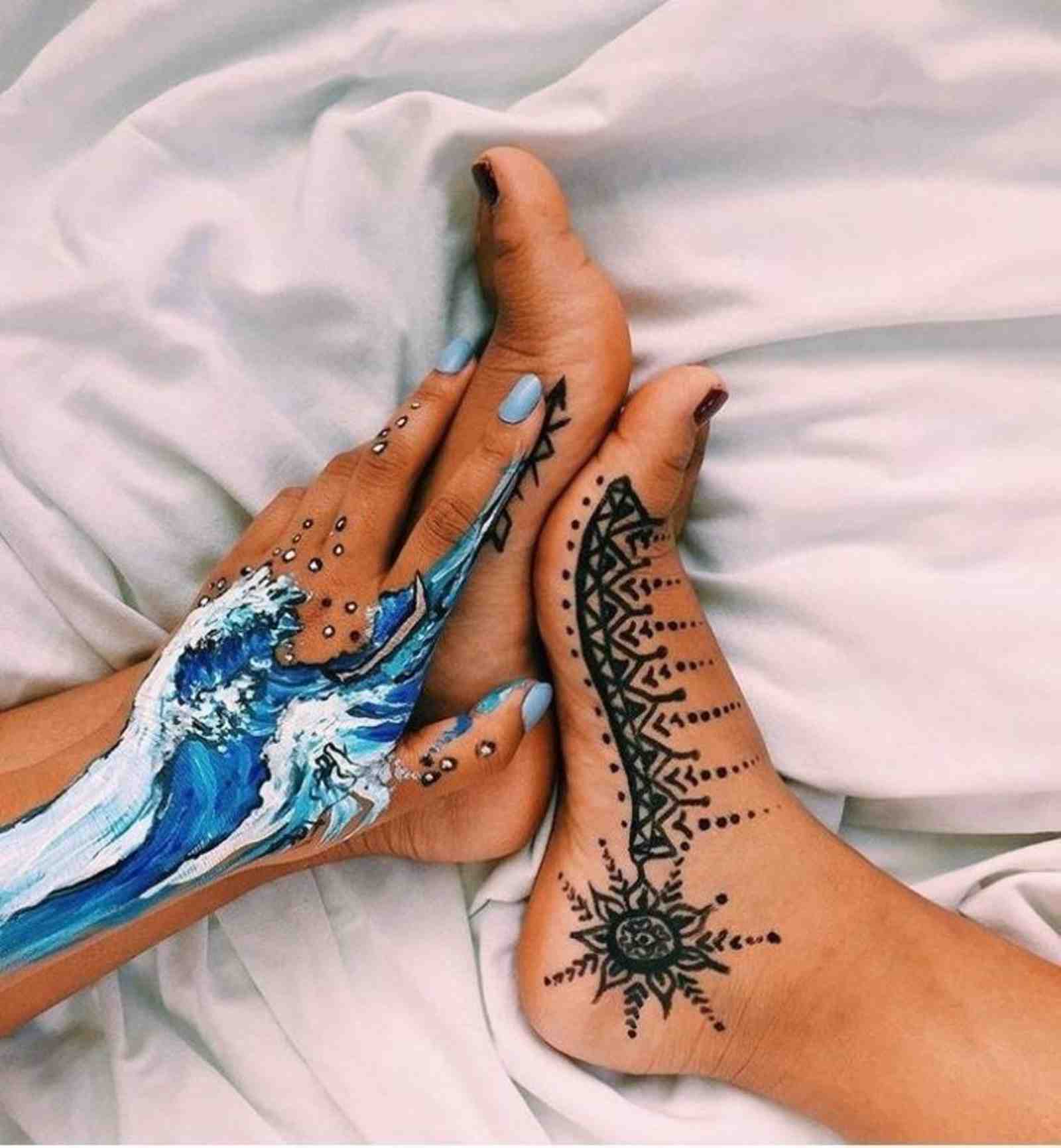 Body Painting Art Hand Tattoo Henna Tattoo Trends Pinterest Tattoo Design Women