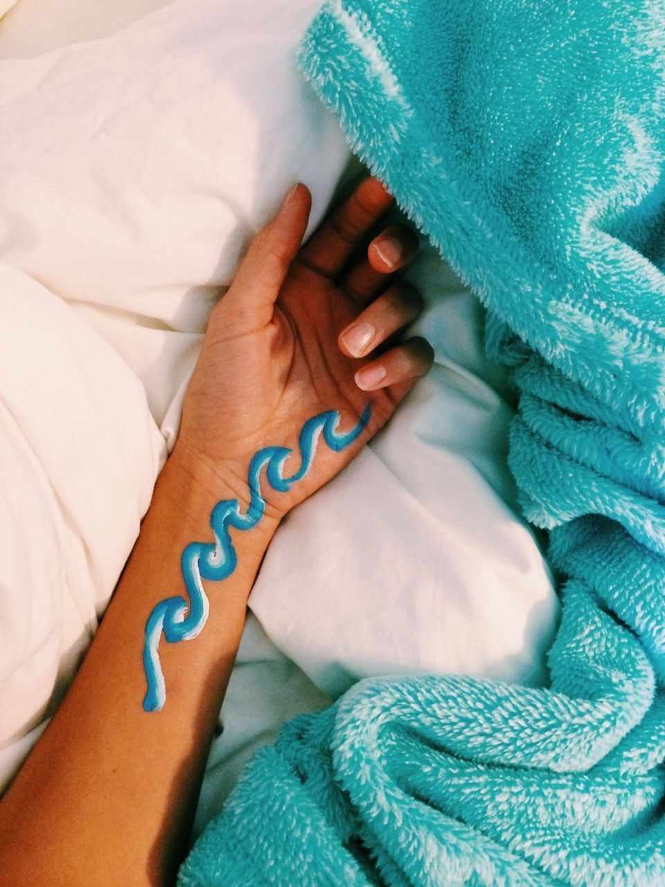Body Painting Body Art Hand Waves Tattoo Trends Pinterest 2019