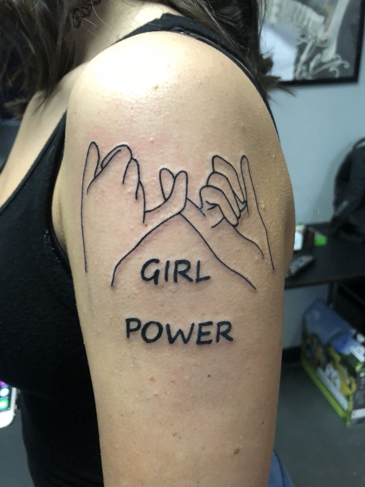Girl Power Tattoo Ideas Shoulder Tattoo Trends Summer 2019 Pinterest