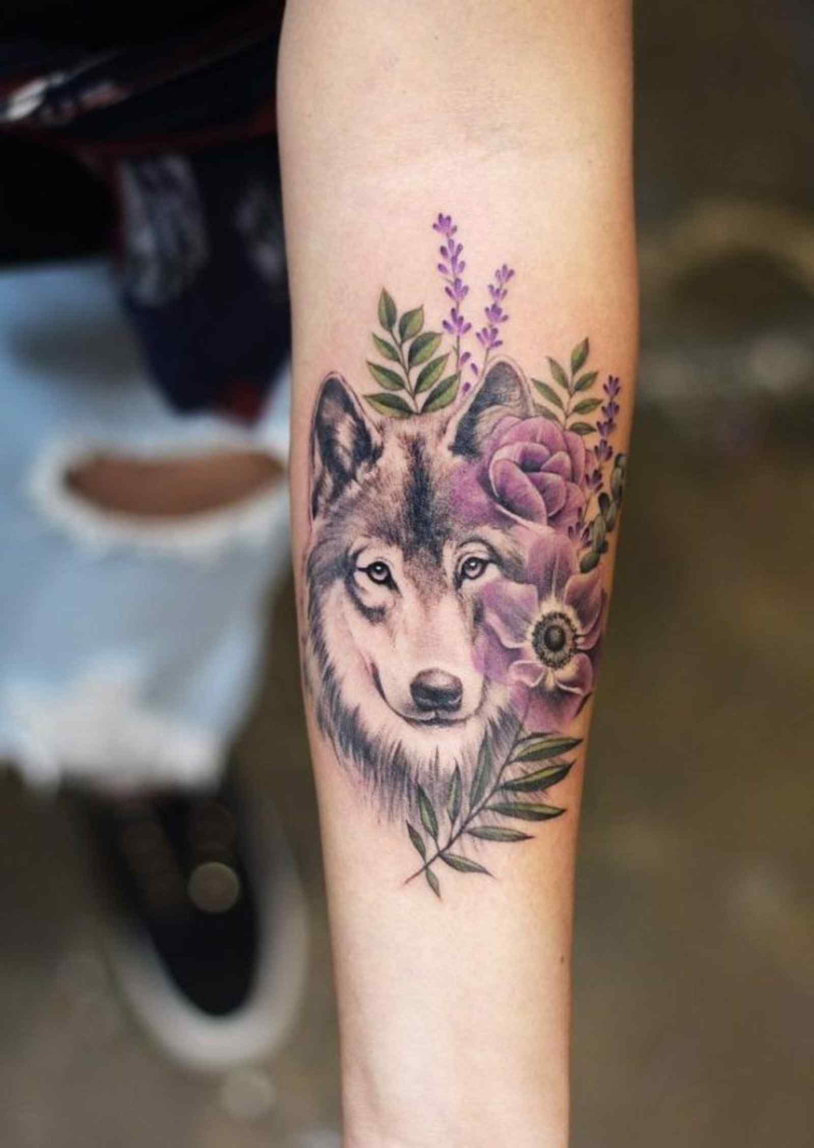 Wolf tattoo design arm tattoo tattoo trends 2019