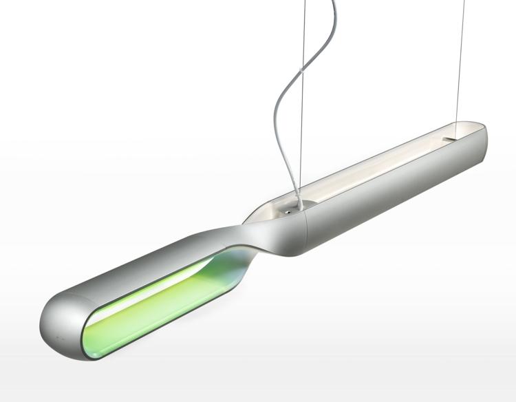 lampor design modern idé grönt ljus qisdesign