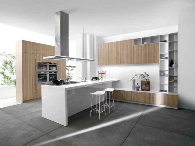 vit köksö stor huva plywood