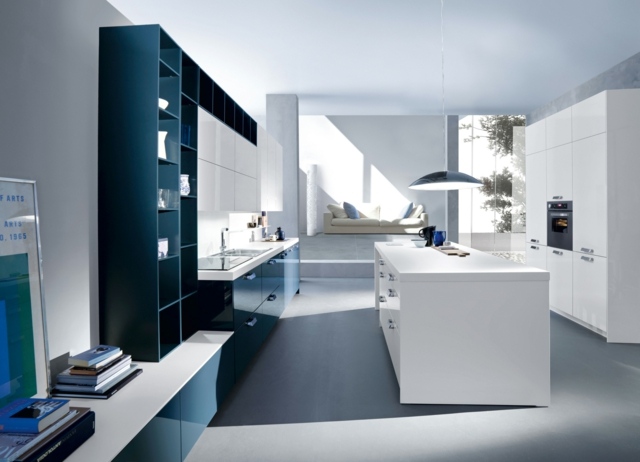 Köksfat inbyggda vitvaror spis modern minimalistisk