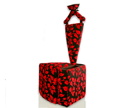 De-moderna och multifunktionella stolarna-Bussolini-svart-röda