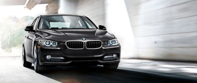 Sedan BMW-ny 328d-xdrive exklusiv modell svart dieselmotor