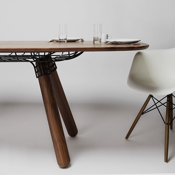 magnum träbord designer möbler samling av la chans