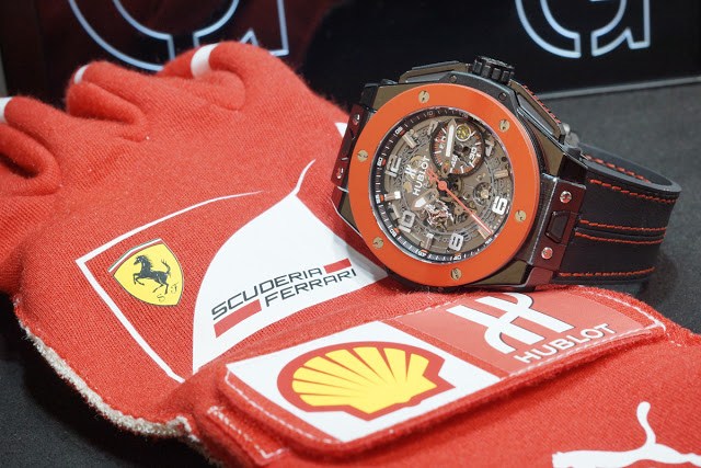 Ferrari klocka från Hublot dial limited edition