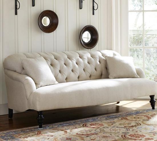 Mode soffa design 2013 vit