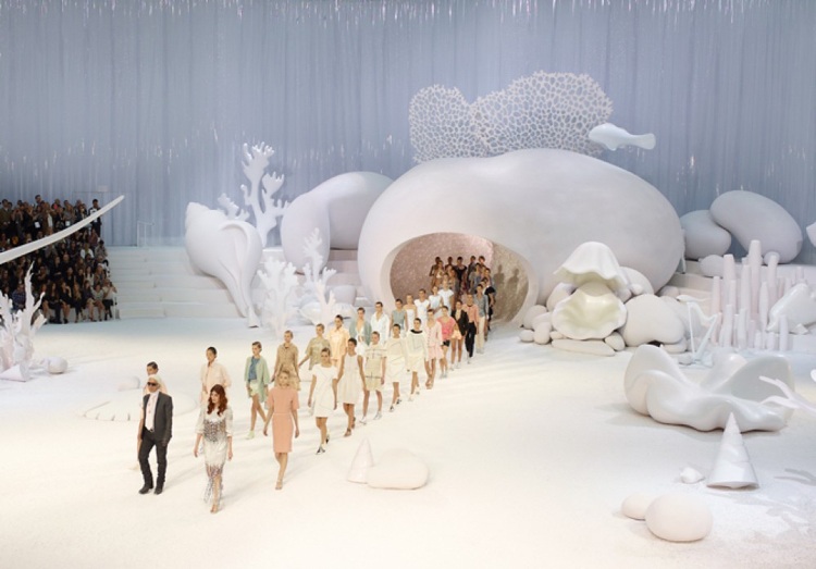 De bästa Chanel-modeshowerna av Karl Lagerfeld våren-sommaren 2012 Ready-to-Wear