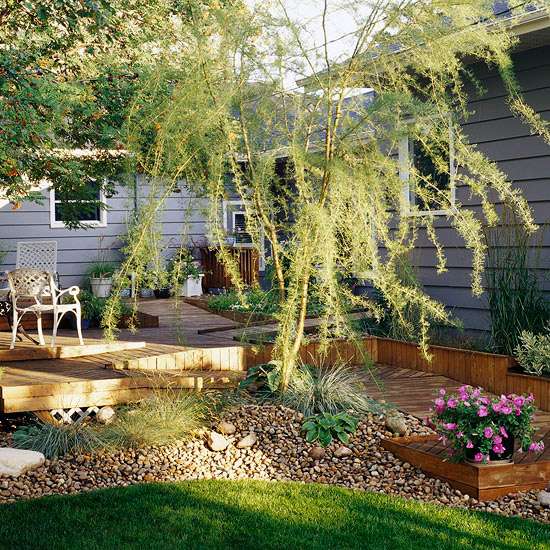 terrass trädgård problem och lösningar ramper