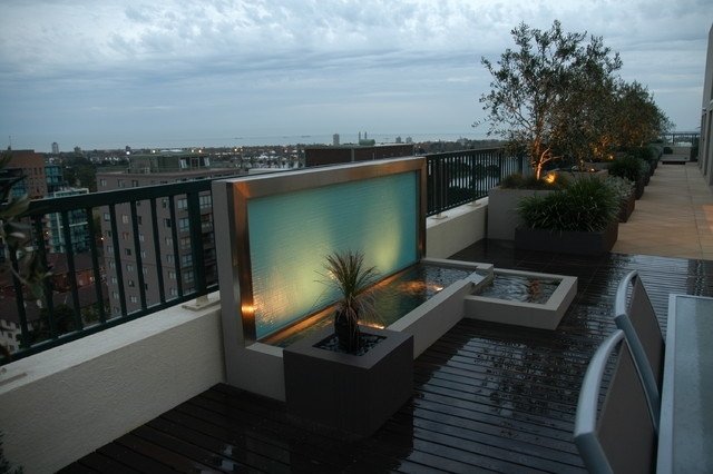 h2odesign takterrassidéer moderna möbler för terrassgolv