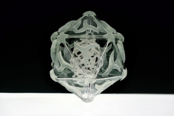 Konstinstallationer-glasskulpturer design
