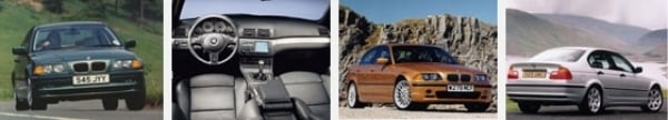 Sittfjäll kör roligt BMW 3 -serien 1998 2005 guld insida