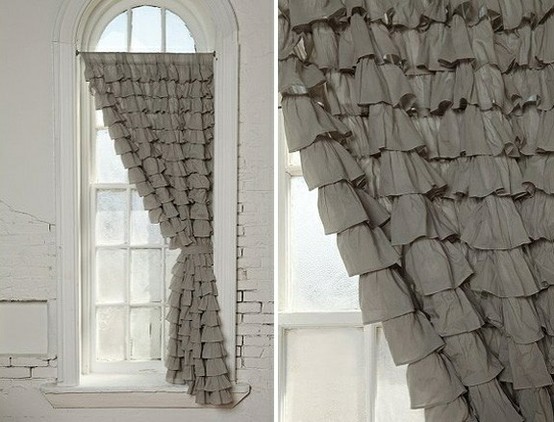 grå-rufsiga gardiner