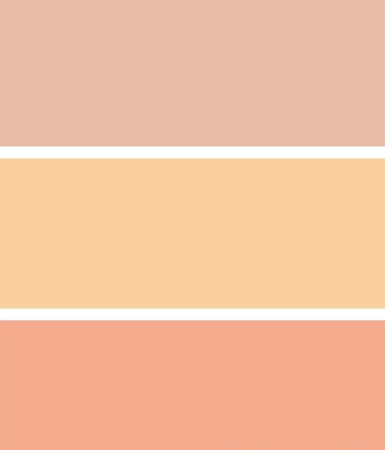 aprikosväggfärg nyanser exempel varm atmosfär inredning