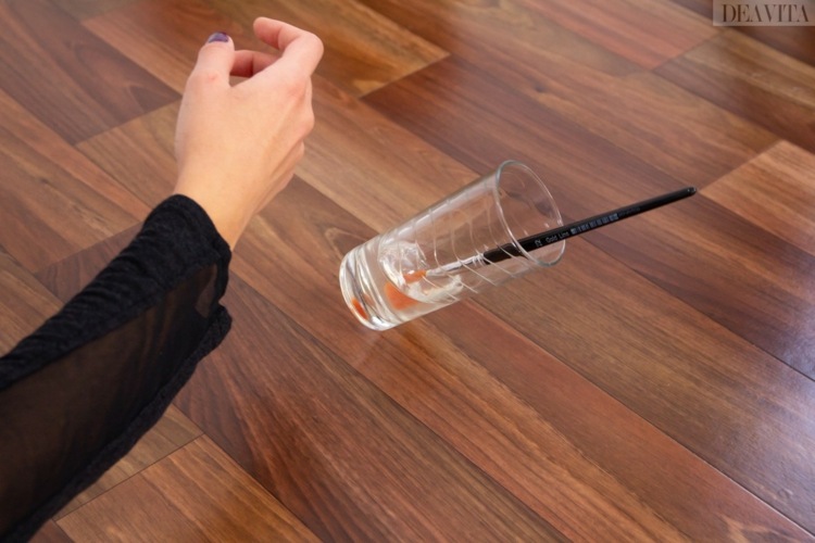 skyddshölje mot spillande ballongliv hackar glas vatten