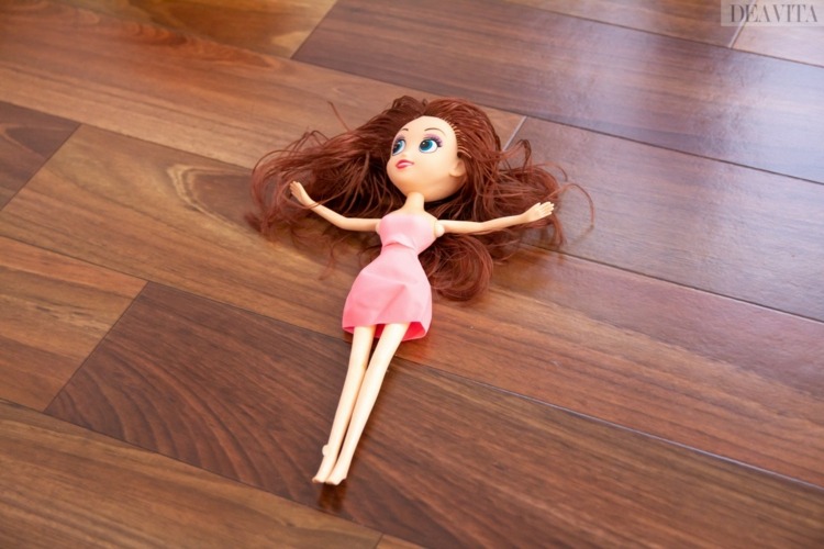 enkla ballonghackar DIY idéer Barbie docka kläder storleksanpassade