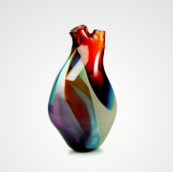 skulpturell vasdesign Ventricle Vessel-Herzkammer Eva Milinkovic