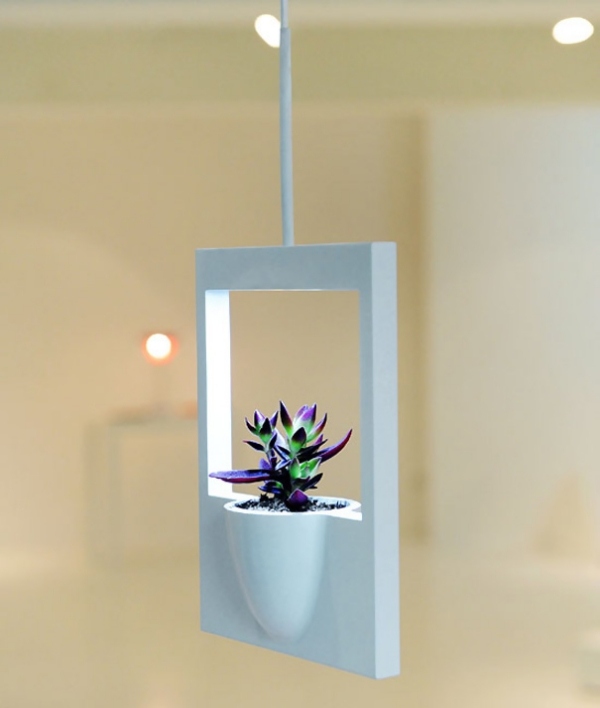 Polaroid Designer hängande blomvas med belysning Jung-Hwajin