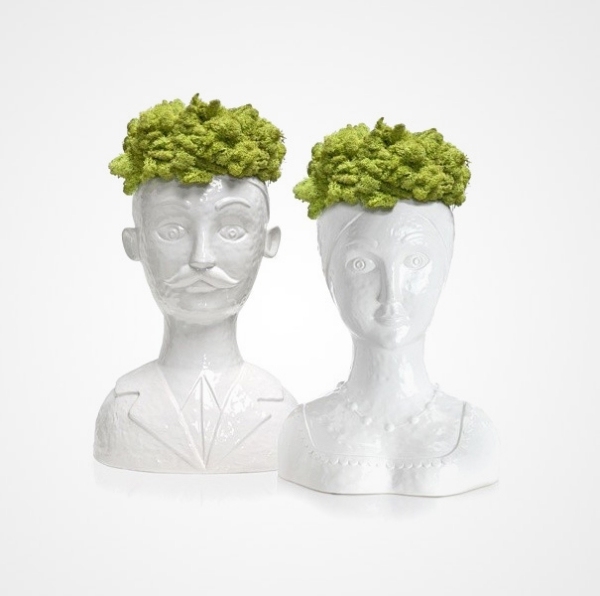 Flower Hair-Flowers head kreativ design av Vases-Jennifer McGarigle