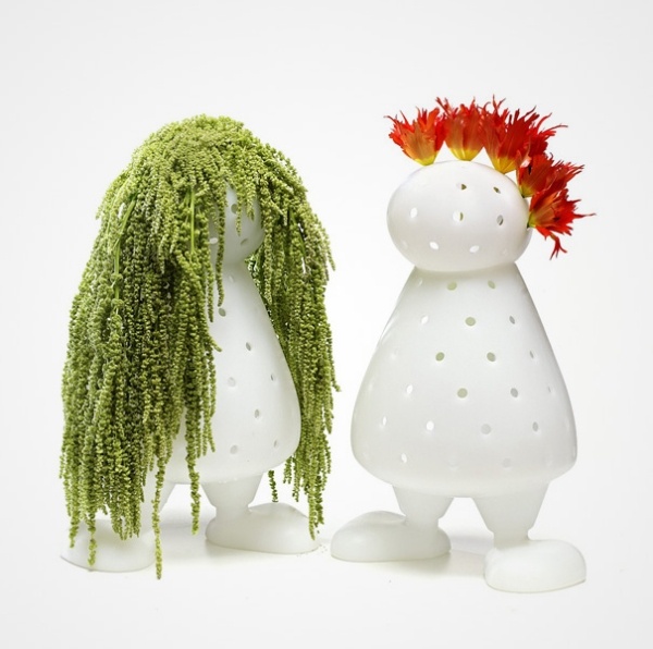 kreativ designer vassamling vit Bloom my Body-Niels van Eijk