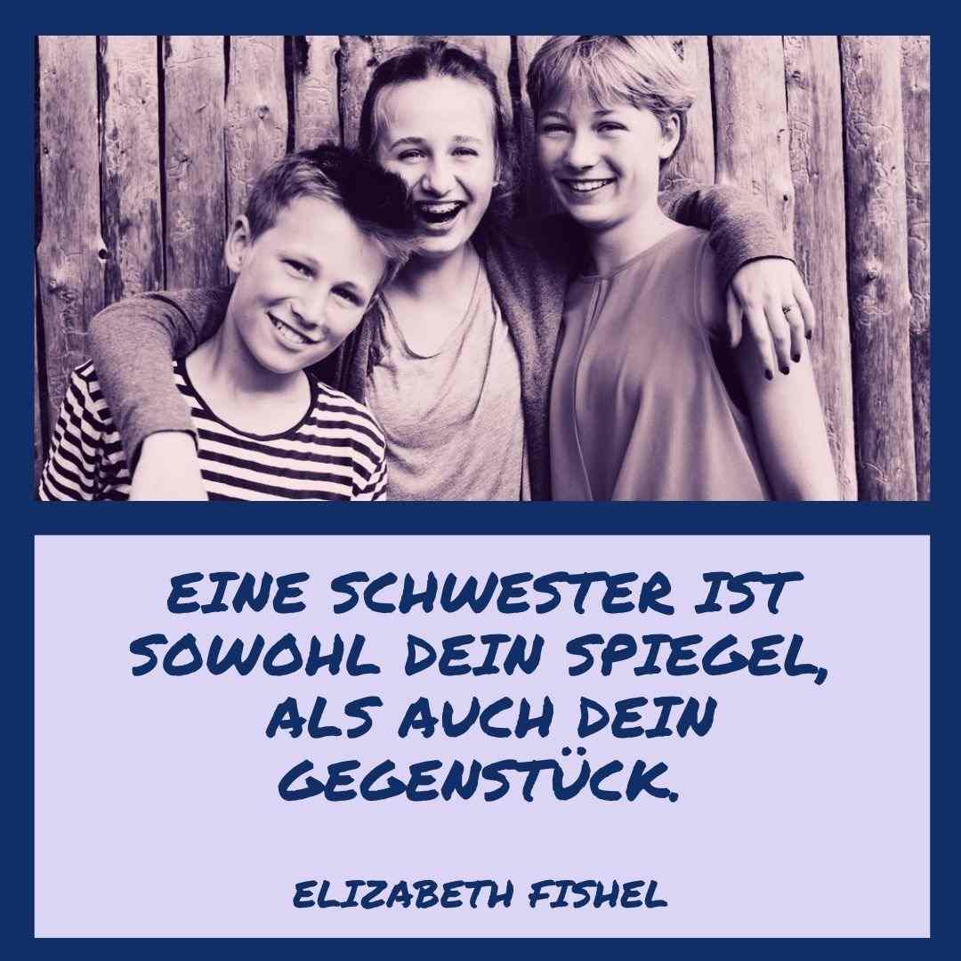 Citat om Elizabeth Fishels syster - systrar är din spegel och motsvarighet