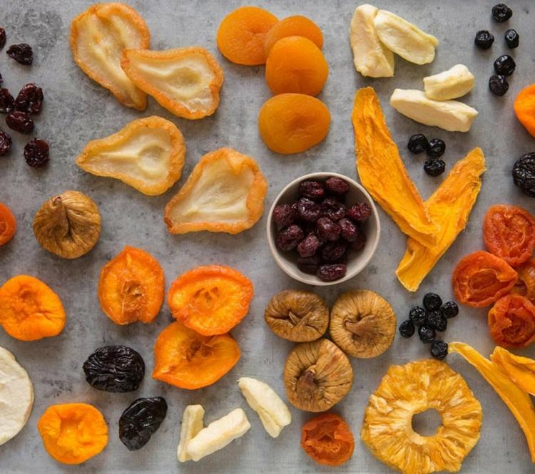 torkad frukt alternativ till godis hälsosamt lågt i kalorier
