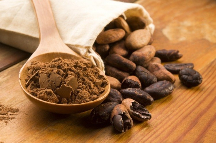 Kakao lågkalorigodis för ersättare med lågt kaloriinnehåll