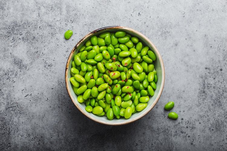 Proteinsnacks för viktminskning Edamame