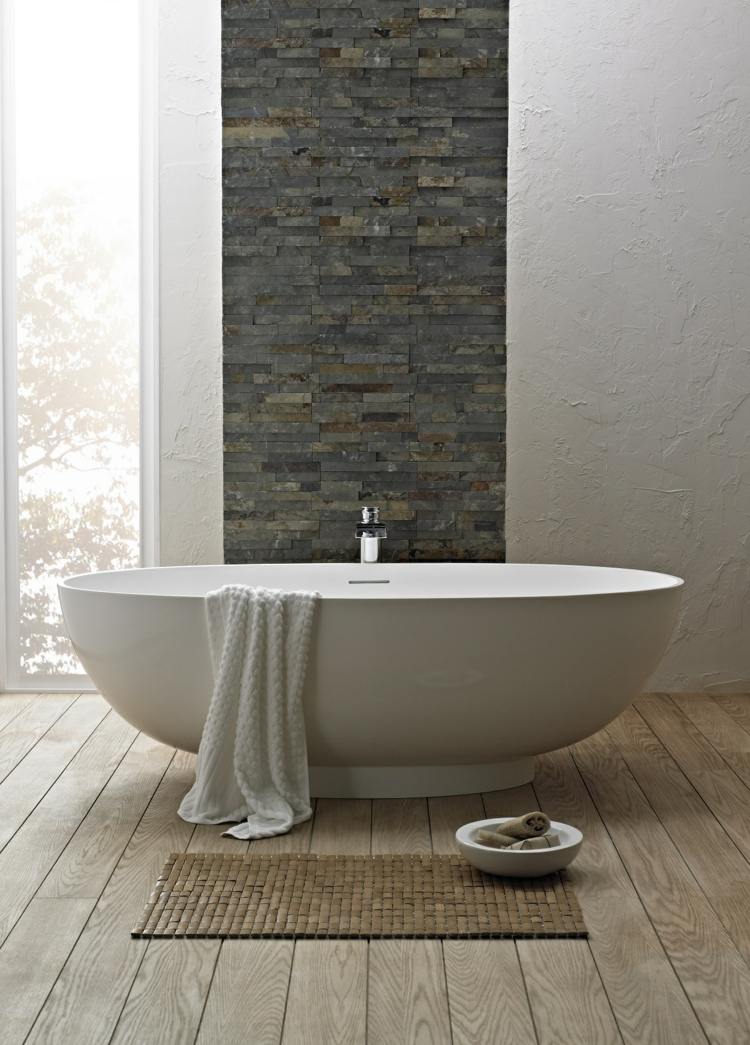 modernt badrum fristående badkar fläckborttagning huskurer