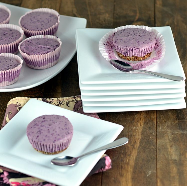 blåbär plommon vegan cheesecake muffins utan mjöl