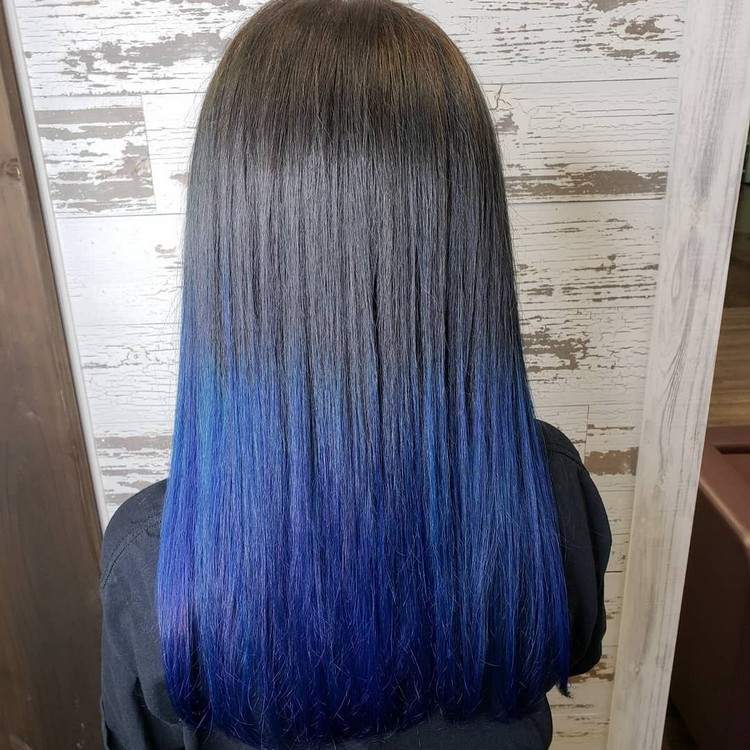 Dip Dye Hair Dye Hair Tips Hem Frisyr Trender 2021