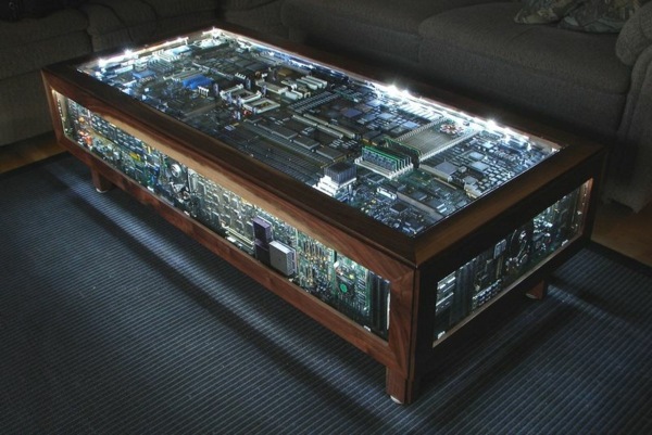 diy soffbord datordelar belyser effektivt vardagsrumsdekoration