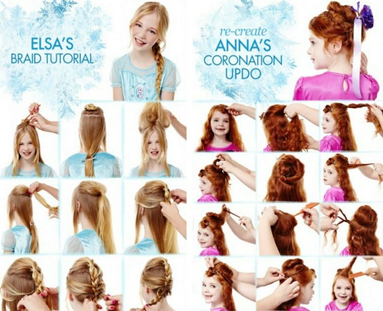updos-elsa-anna-idéer-fläta-rött-hår