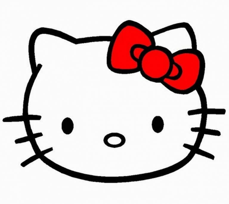 Hello Kitty lykta idéer med mallar att skriva ut för stenciler