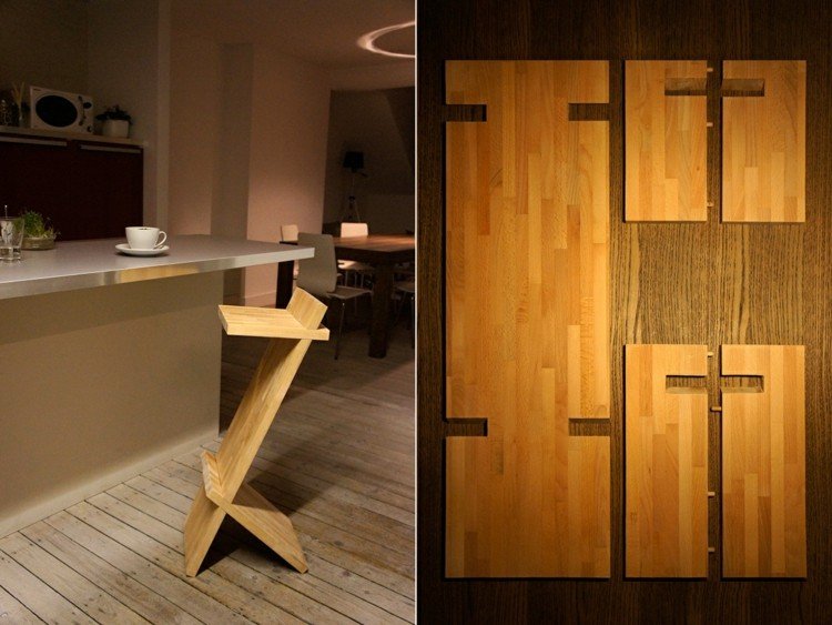 DIY-idéer-möbler-pall-bar stol-utan-bultar