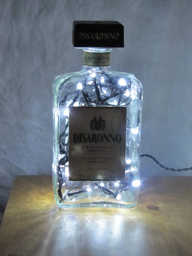 diy-lamp-flaska-gör-det-själv-fairy lights-led-whisky-transparent