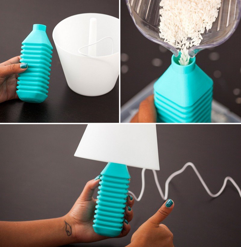 DIY-lampa-gör-flaska-fyllning-instruktioner