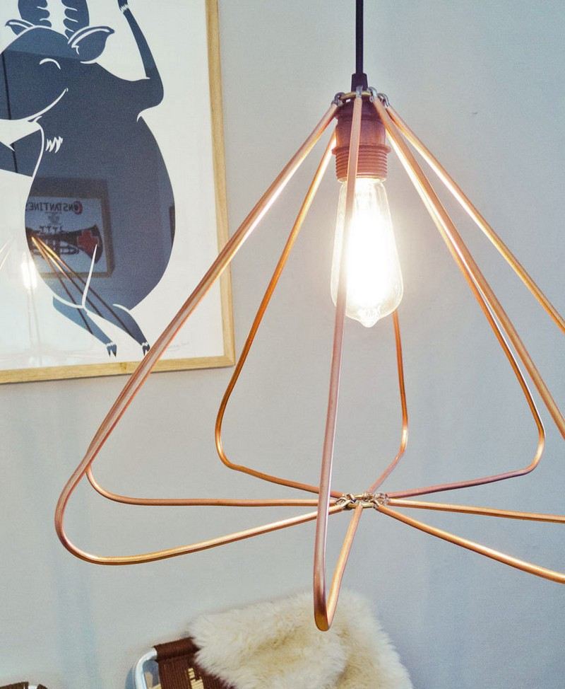 DIY-lampa-koppartråd-gör-det-själv-idéer