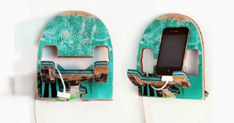 DIY-möbler-skateboard-iphone-hållare-gör-det-själv