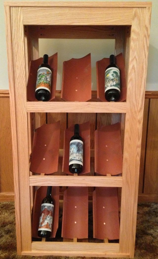 vin samling tegelstenar DIY replika möbel