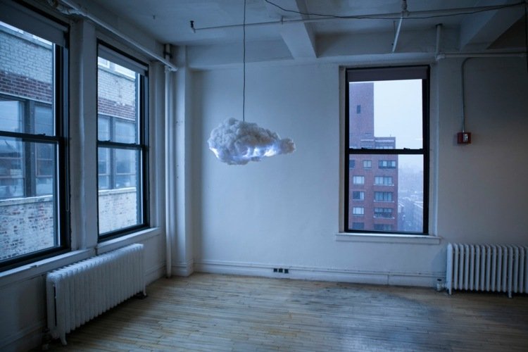 diy-moln-lampa-hängande-ljus-loft-dekoration-idé