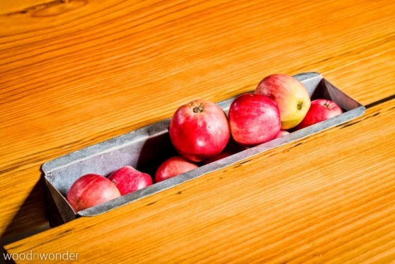 danska-massivt-trä-möbler-bordsskiva-spricka-zinklåda-äpplen