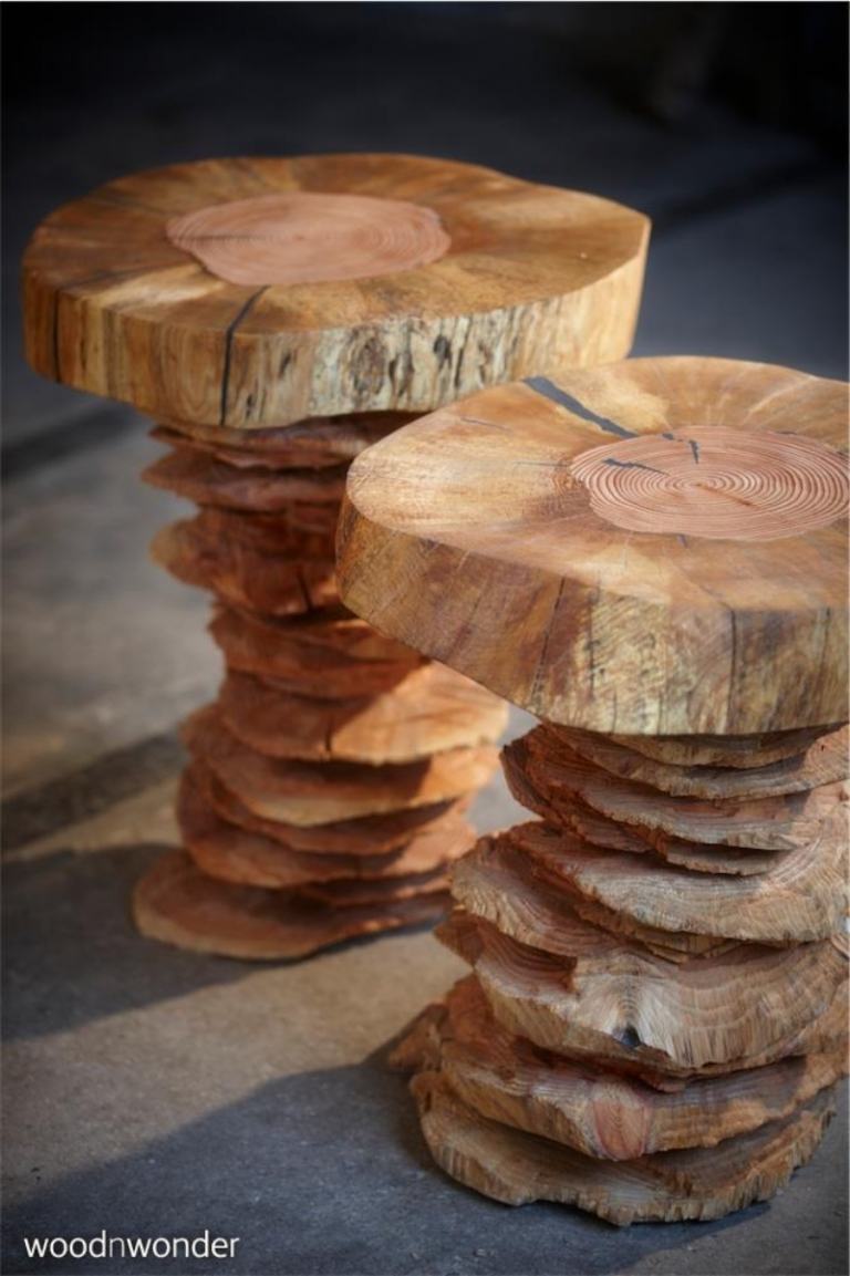 danska-massivt-trä-möbler-rustika-sidobord-rundade-organisk-design