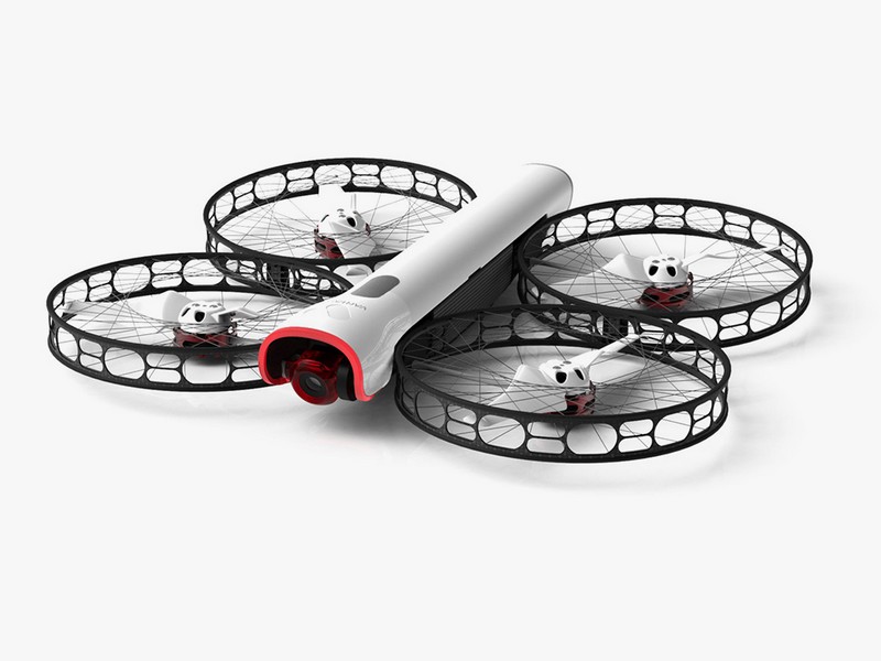 Drone med kamera ny design snap vit